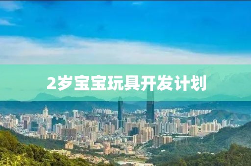 2岁宝宝玩具开发计划