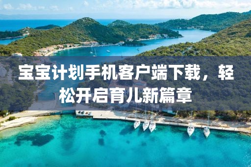 宝宝计划手机客户端下载，轻松开启育儿新篇章