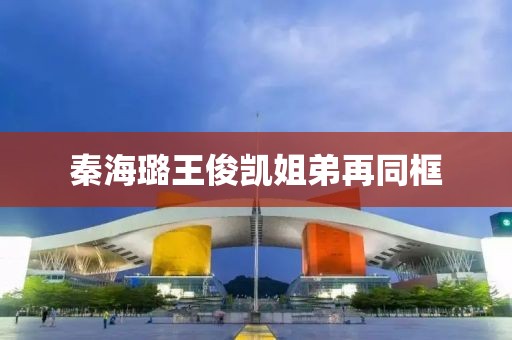 秦海璐王俊凯姐弟再同框