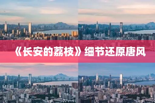 《长安的荔枝》细节还原唐风