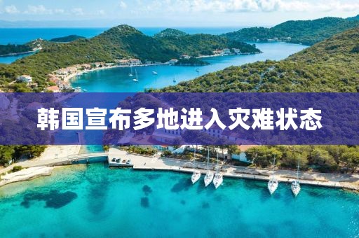 韩国宣布多地进入灾难状态
