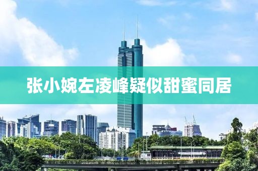 张小婉左凌峰疑似甜蜜同居