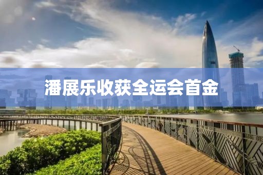 潘展乐收获全运会首金