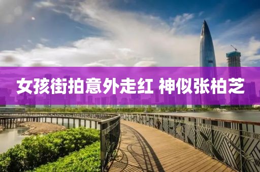 女孩街拍意外走红 神似张柏芝