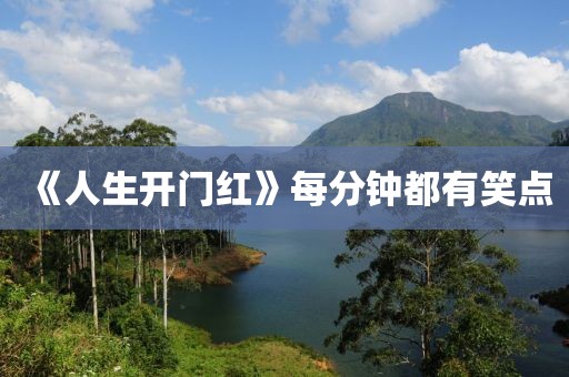 《人生开门红》每分钟都有笑点