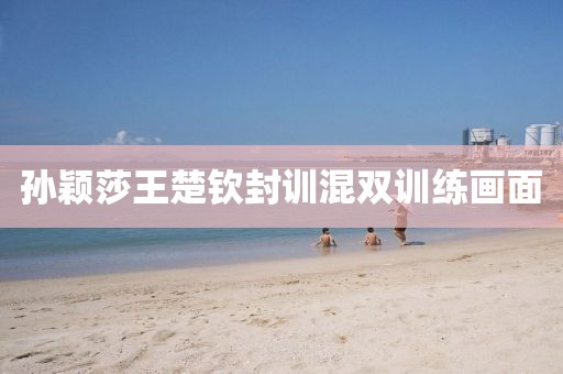 孙颖莎王楚钦封训混双训练画面