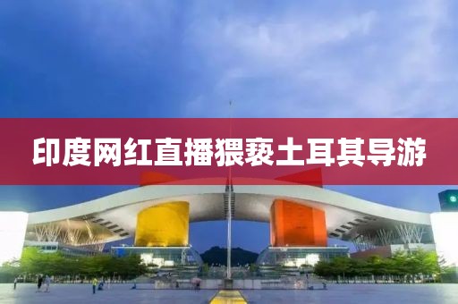 印度网红直播猥亵土耳其导游