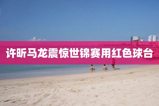 许昕马龙震惊世锦赛用红色球台