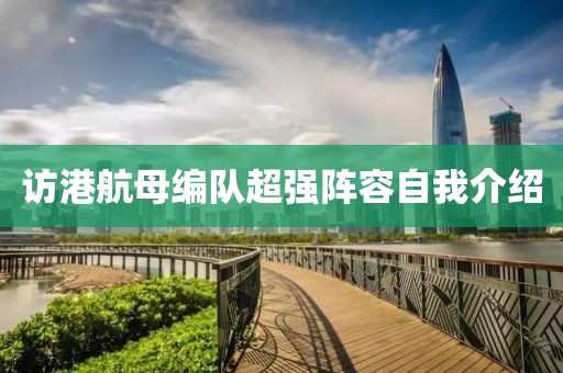 访港航母编队超强阵容自我介绍
