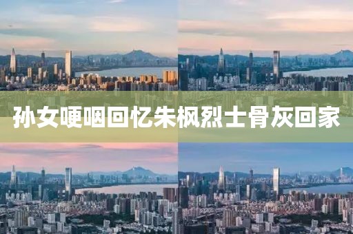 孙女哽咽回忆朱枫烈士骨灰回家