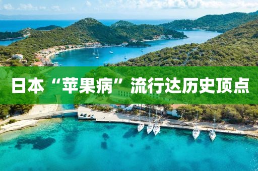 日本“苹果病”流行达历史顶点