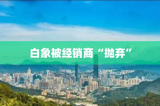 白象被经销商“抛弃”