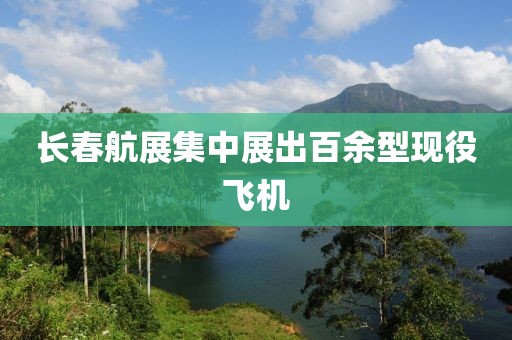 长春航展集中展出百余型现役飞机