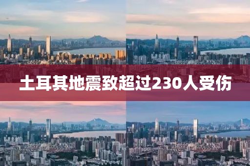 土耳其地震致超过230人受伤