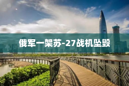 俄军一架苏-27战机坠毁