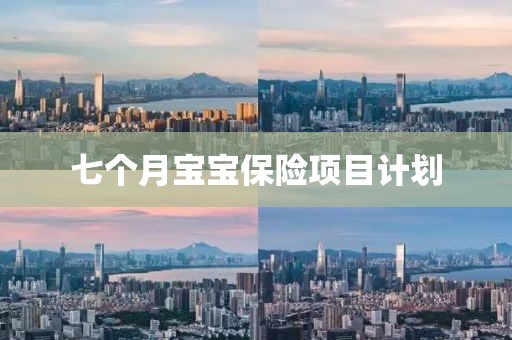 七个月宝宝保险项目计划