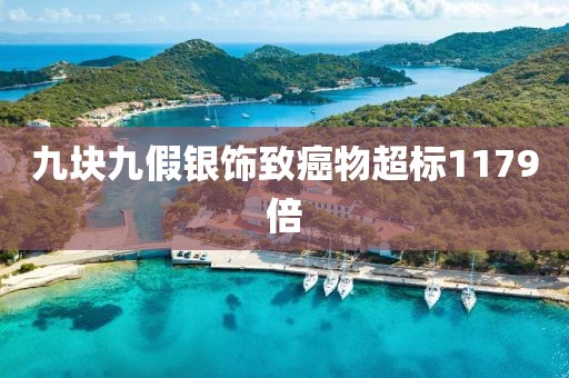 九块九假银饰致癌物超标1179倍