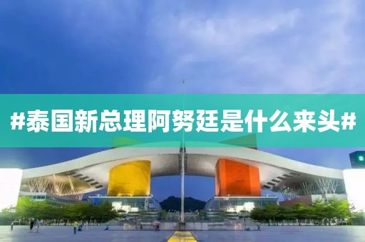 #泰国新总理阿努廷是什么来头#