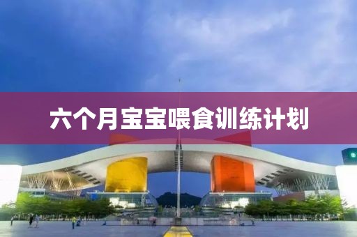 六个月宝宝喂食训练计划