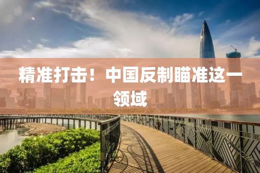 精准打击！中国反制瞄准这一领域
