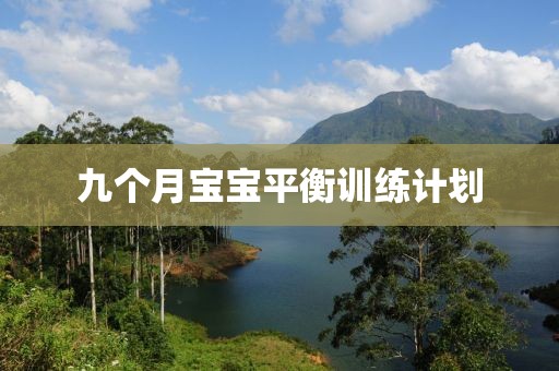 九个月宝宝平衡训练计划
