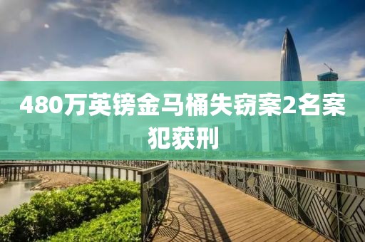480万英镑金马桶失窃案2名案犯获刑