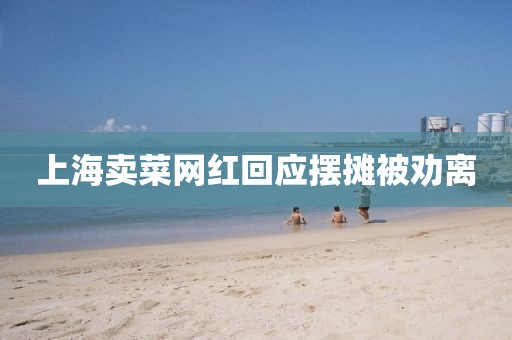上海卖菜网红回应摆摊被劝离