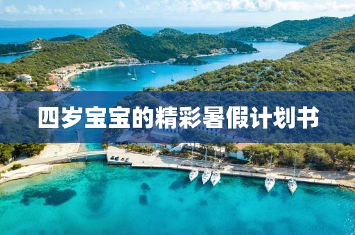 四岁宝宝的精彩暑假计划书