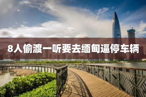 8人偷渡一听要去缅甸逼停车辆