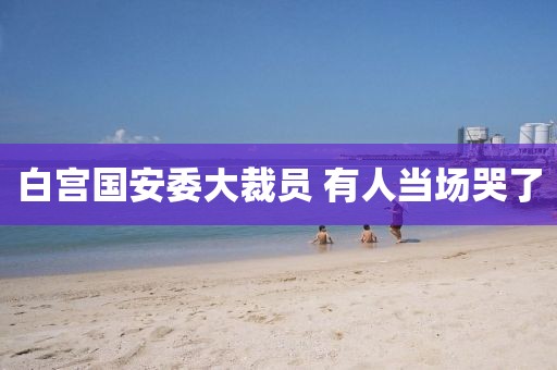 白宫国安委大裁员 有人当场哭了