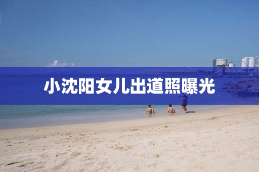 小沈阳女儿出道照曝光