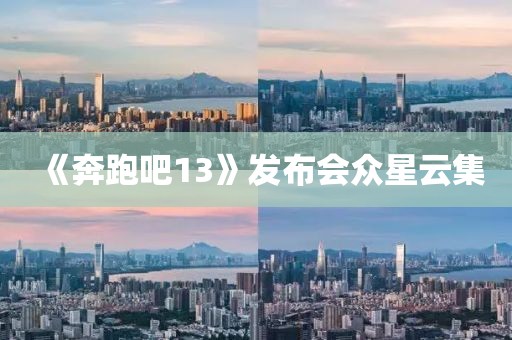 《奔跑吧13》发布会众星云集