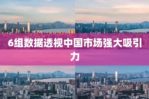 6组数据透视中国市场强大吸引力