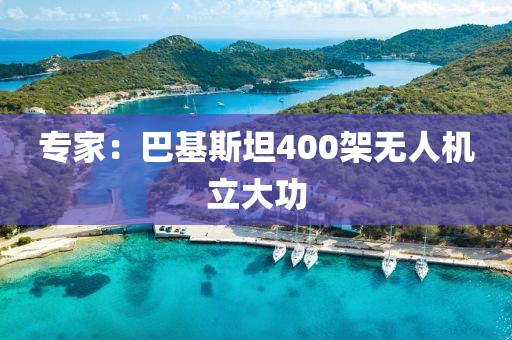 专家：巴基斯坦400架无人机立大功