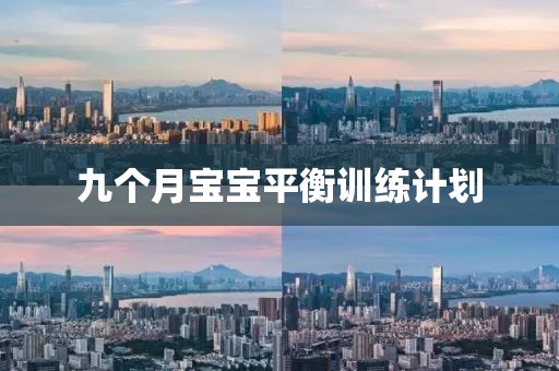九个月宝宝平衡训练计划