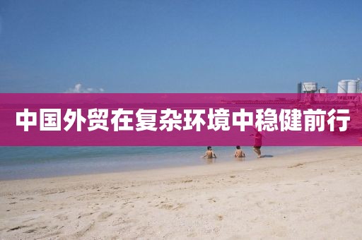 中国外贸在复杂环境中稳健前行