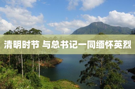 清明时节 与总书记一同缅怀英烈