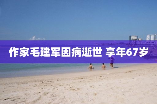 作家毛建军因病逝世 享年67岁