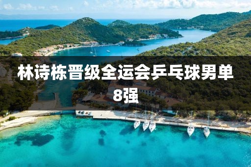 林诗栋晋级全运会乒乓球男单8强