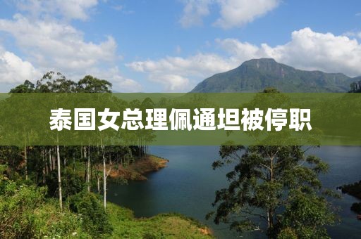 泰国女总理佩通坦被停职