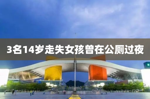 3名14岁走失女孩曾在公厕过夜